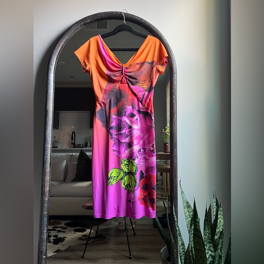 Roberto Cavalli Printed Dress